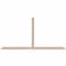 Ekena Millwork Portland Smooth Timber Gable Bracket, Douglas Fir, 96"W x 48"H x 1 1/2"D x 3 1/2"F, 12/12 Pitch GBW096X48X0204POR00SDF - alternate 1